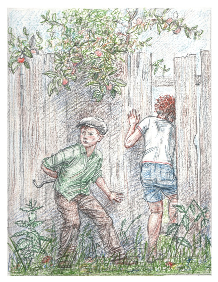 иллюстрация. Юрий Третьяков "Толстый мальчишка Глеб"(Речь 2015)