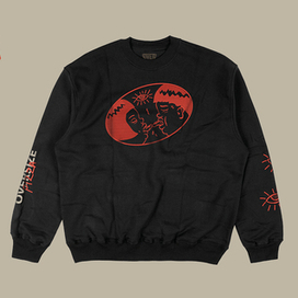 Иллюстрация для мерча пиццерии OVERSIZEPIZZA