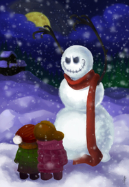 Злой снеговик