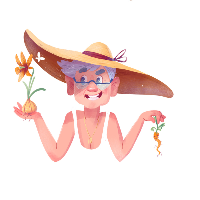 Ба садовница