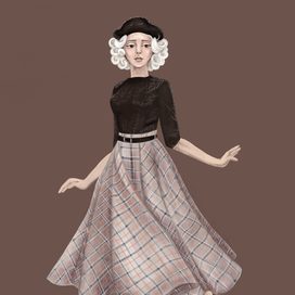 Винтажная леди