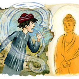 Иллюстрация к притче для журнала Yogajournal