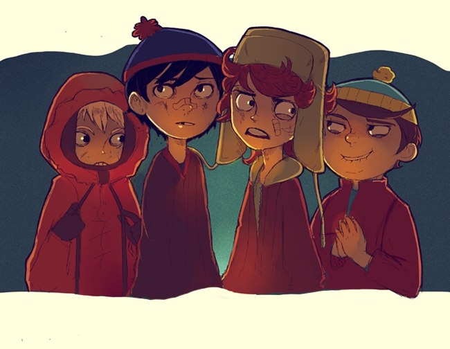 south park kids