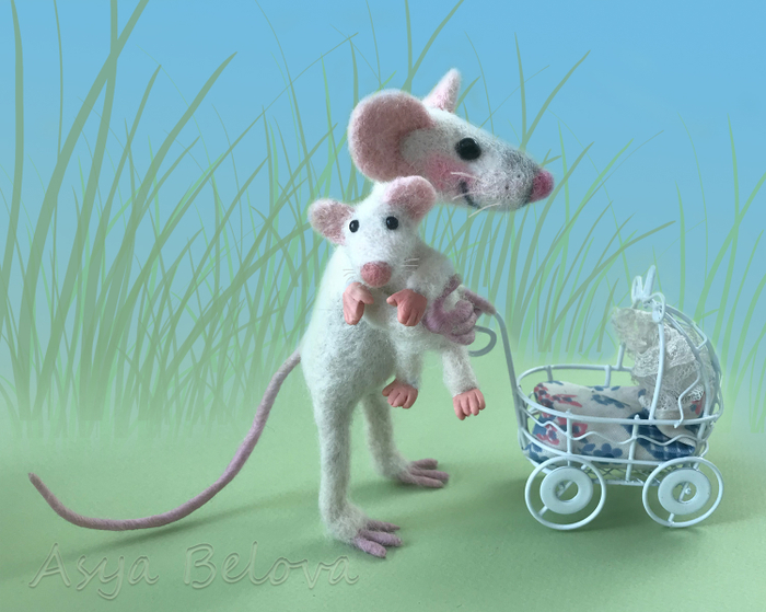 Беленькие гуляют