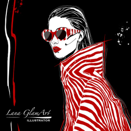 Fashion иллюстрация 