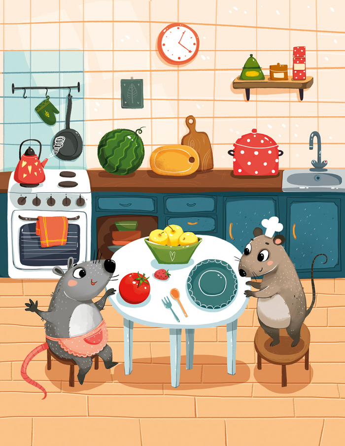 Мыши на кухне