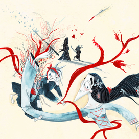 иллюстрация к сказке "Фонтан феи фортуны"