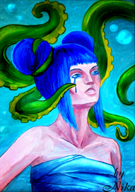 Девушка-осьминог