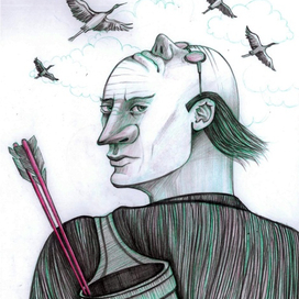 Красные стрелы (охота на журавля)