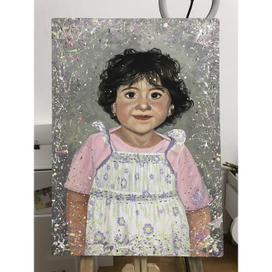 Детский портрет в стиле дрим-арт