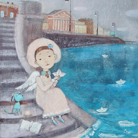 Белые кораблики