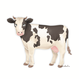 Иллюстрация коровка