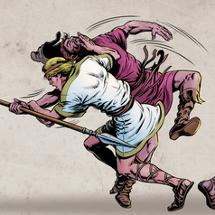 Древние батальные сцены II - фенарт