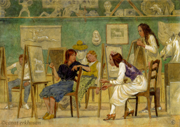 Рисунок. Из серии "Специальные-дисциплины" 