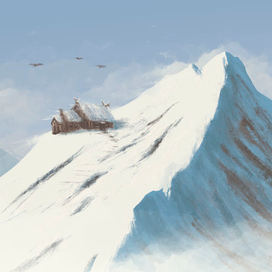 Хижина на горе