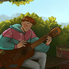 Игра весной