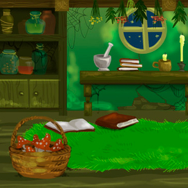 в гостях у злой колдуньи