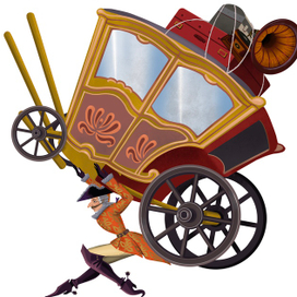 Карета на плечах