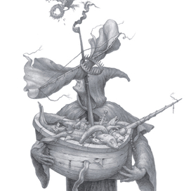 Цикл "Против Глупости". Неправедный монах. 2010.