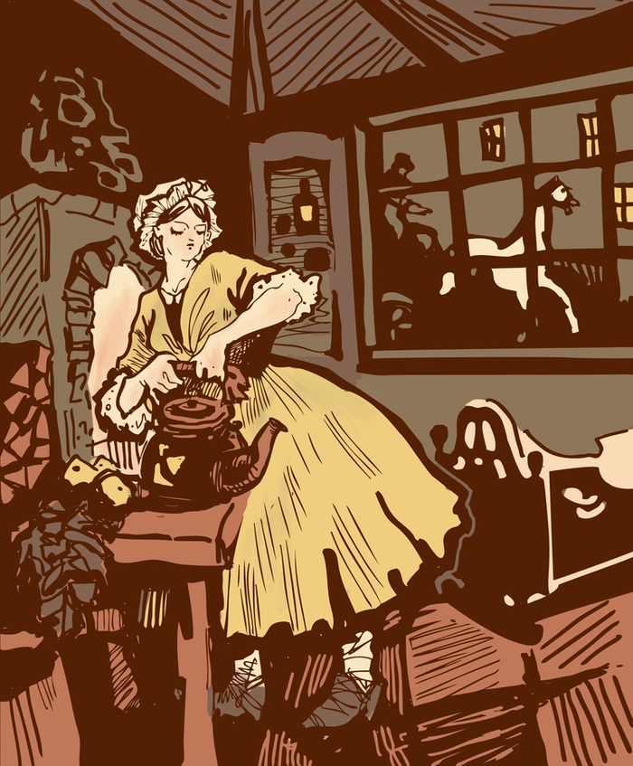 Чарльз Диккенс. Сверчок за очагом. Мэри Пирибингл