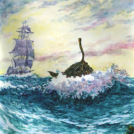 Иллюстрация к сказке "Лист"