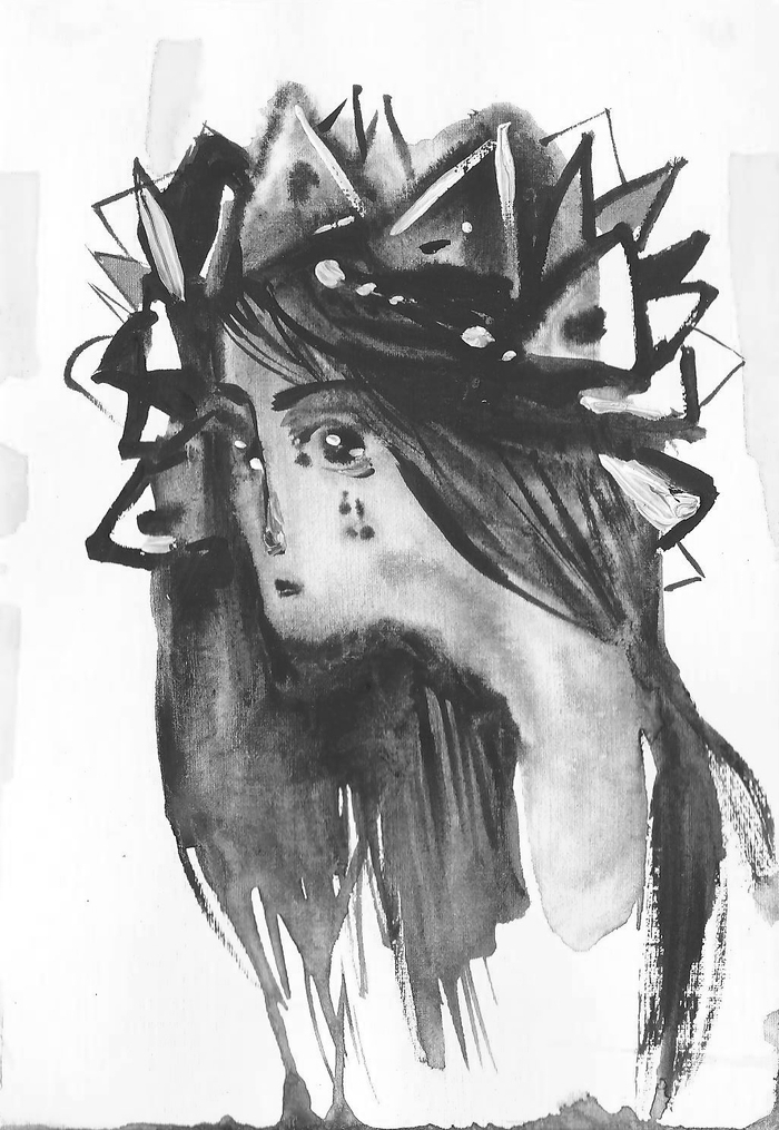 черно-белое