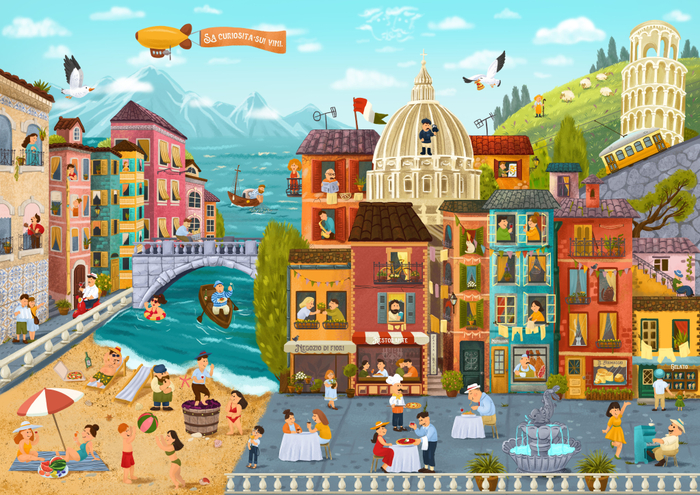 Итальянский городок