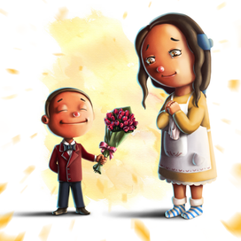 Открытка на 8 марта