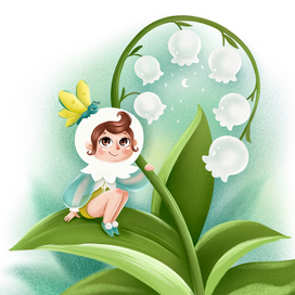 Весенние ландыши