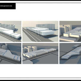 Визуализация транспортно-пересадочного узла