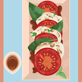 Салат "Капрезе"