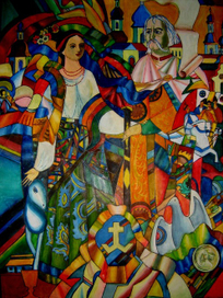 «Мотря Кочубеївна і Мазепа» копия+стилизация