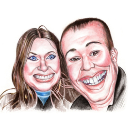 Молодая пара.