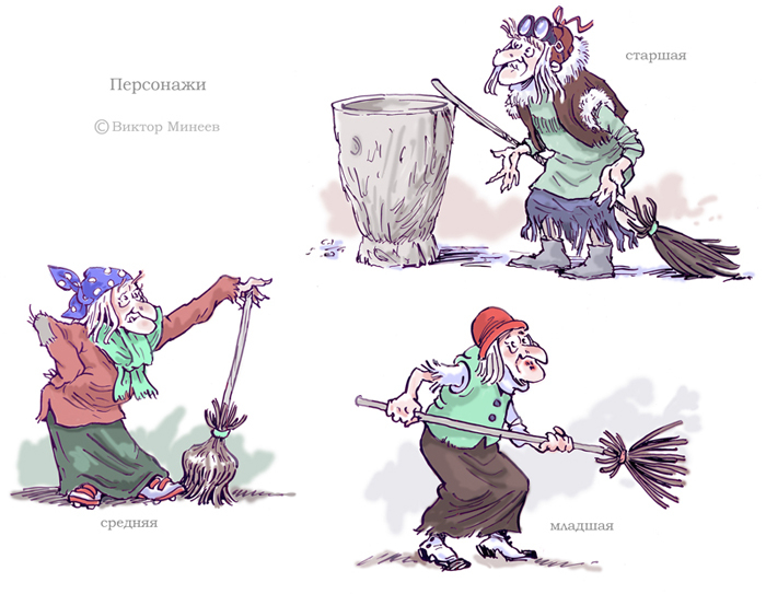 Персонажи сказки