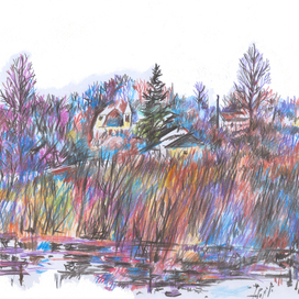 Сельский пейзаж