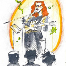 Зарисовка с концерта Канцлер Ги