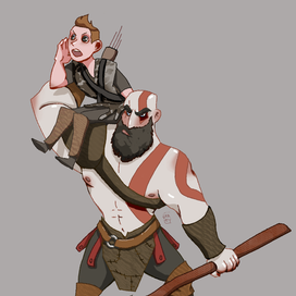 God of War fanart