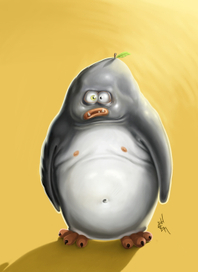 пингвин-мутант ( старая работа) =))