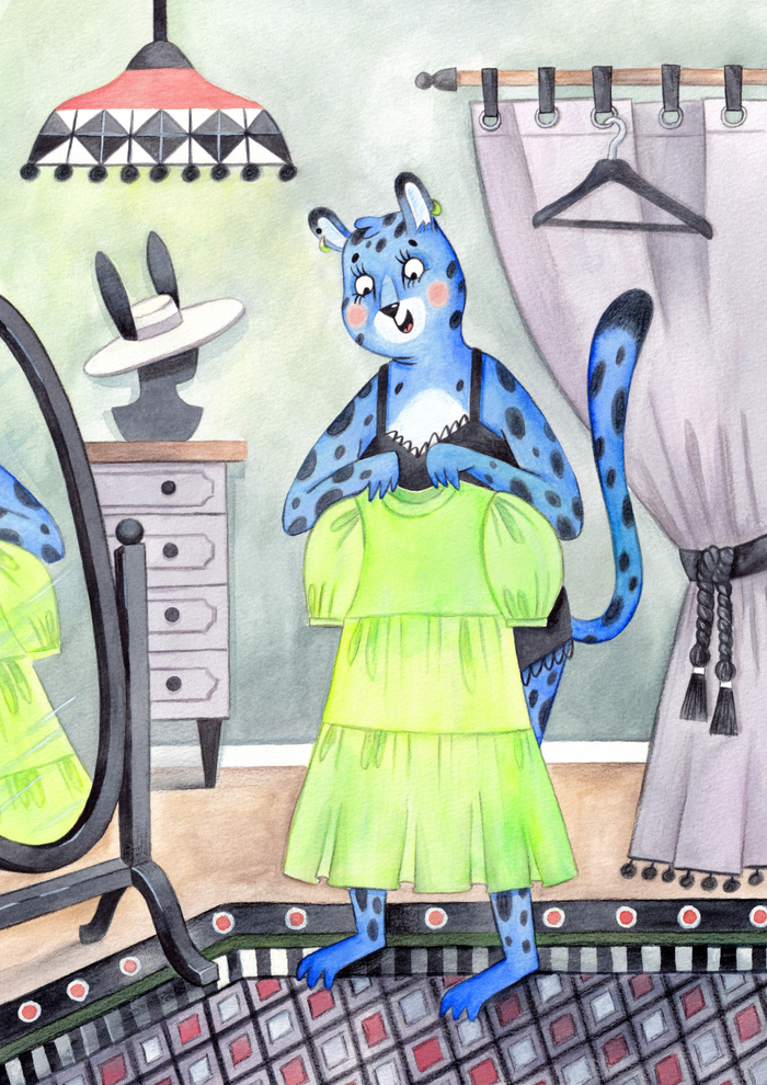 Примерка платья