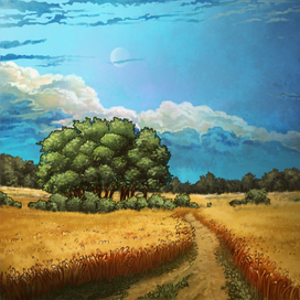 Зреет рож над жаркой нивой...