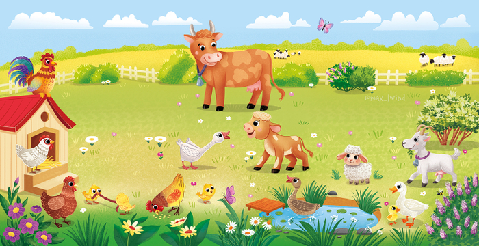 Кто как говорит - ферма