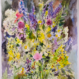 Букет полевых цветов