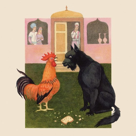 Персидская сказка о пророке Сулеймане, птице Симург и предопределении судьбы