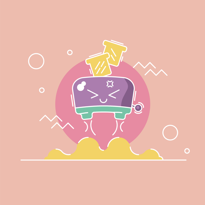 Миленький тостер