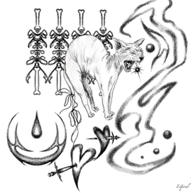 Тату эскизы