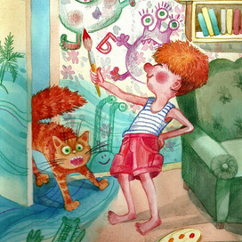 граффити, иллюстрация к стихотворению Ларисы Зеваковой