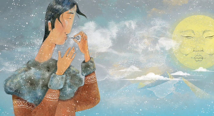 Сказка "Легенда о храбром богатыре Узоне и его возлюбленной Наюн"