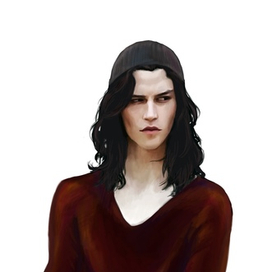 Парень, которого я нарисовала совершенно спонтанно.