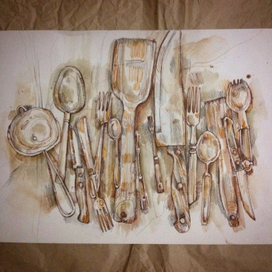 Столовые приборы