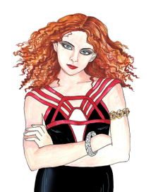 Пробный персонаж для роли повелительницы драконов